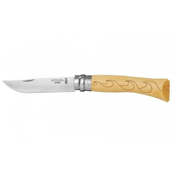 Opinel Inox No.7 Waves İşleme Çakı - Resim 2