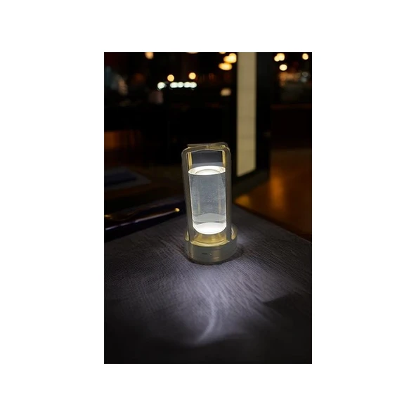 Cata CT-8439 Vegas Masa Lambası 3 Renk Işık Fonksiyonlu USB Şarjlı Gold Kasa ürün görseli 1
