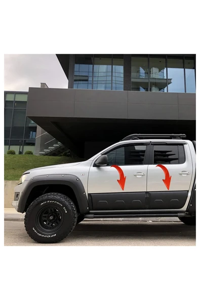 ROAL TUNİNG2010-2020 UYUMLU VOLKSWAGEN AMAROK KAPI GÖVDE KAPLAMA KABARTMA ürün görseli 1