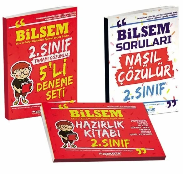 2. Sınıf BİLSEM Hazırlık Seti Zeki Çocuk Yayınları ürün görseli 1