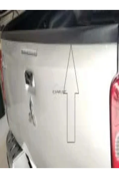 ROAL TUNİNGMitsubishi L200 2007-2014 (Magnum) Uyumlu Arka Bagaj Kapak Çıtası - Tekli Tasarım - Mat Siyah - ABS Plastik ürün görseli 1
