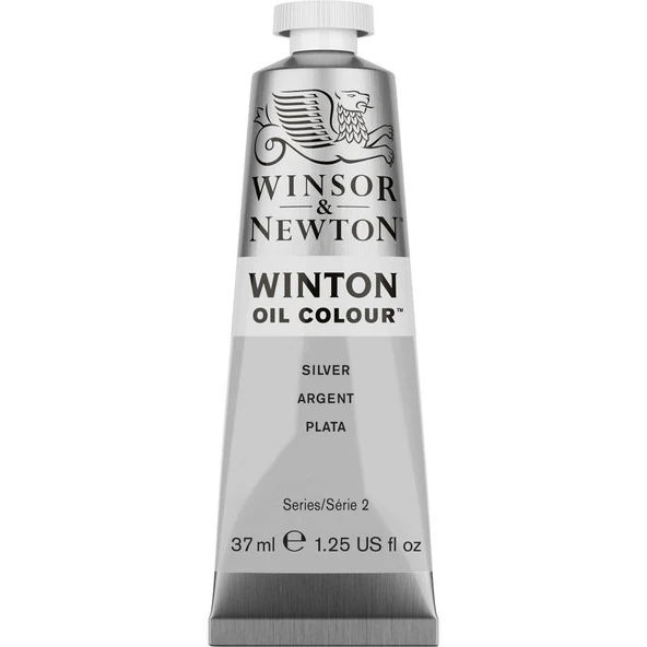 Winsor&Newton Winton Yağlı Boya 37ml 617 Silver - Gümüş ürün görseli 1