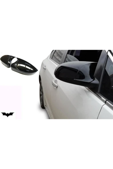 ROAL TUNİNGAudi A3 8P Batman Yarasa Ayna Kapağı Piano Black / 2008-2012 ürün görseli 1