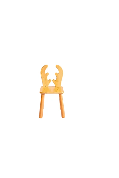 Wood & Joy Doğal Ahşap Çocuk Sandalye Geyik ürün görseli 1