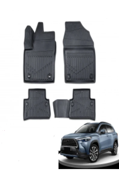 ROAL TUNİNG2022 VE ÜZERİ UYUMLU TOYOTA COROLLA CROSS PASPAS 5D ürün görseli 1