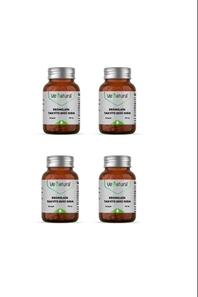 VeNatura Bromelain 60 Kapsül 4 Adet ürün görseli 1