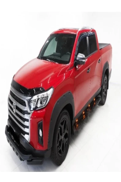 ROAL TUNİNG2018 VE ÜZERİ UYUMLU SSANGYONG GRAND MUSSO SHARK ÖN TAMPON KORUMA DEMİRİ ürün görseli 1
