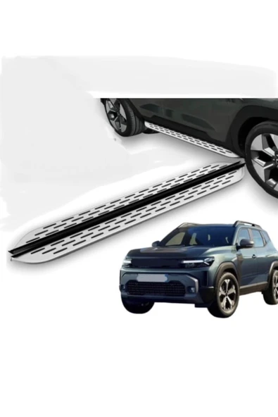 ROAL TUNİNGYeni Renault Duster 2024+ Uyumlu Yan Basamak Seti - Yeni Nesil Tasarım (Araca Özel) ürün görseli 1