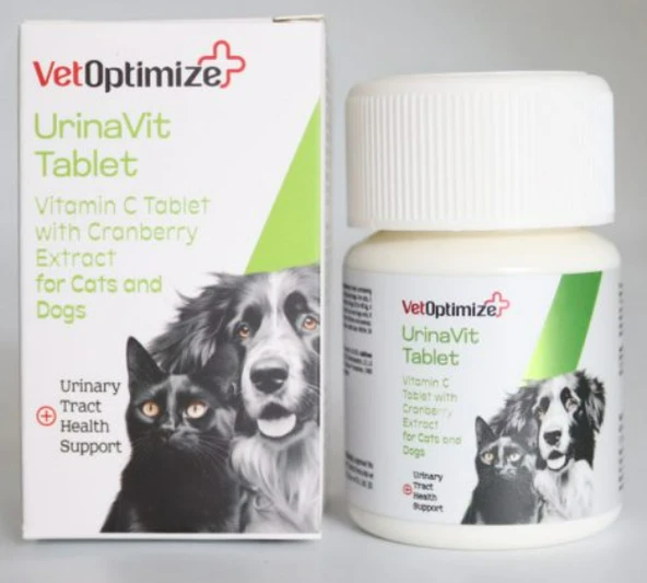 VetOptimize Urinavit (Kedi ve Köpekler İçin İdrar Yolu Desteği) 40 Tablet ürün görseli 1