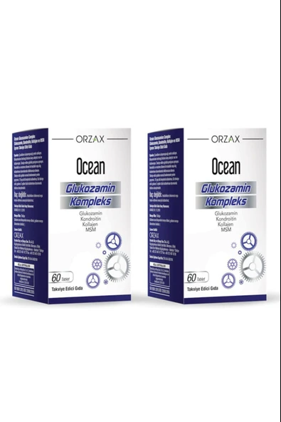 Ocean Glukozamin Komplex 60 Tablet 2 Adet ürün görseli 1