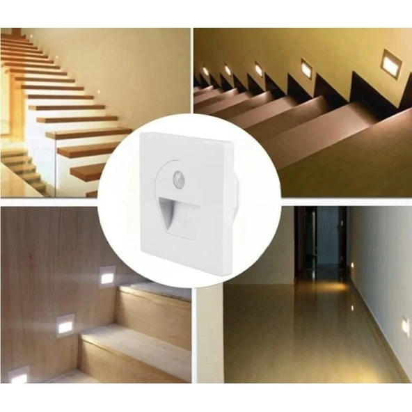 Cata 1W Sensörlü Fotoselli Koridor LED Aydınlatma CT-5170 - Günışıgı ürün görseli 1