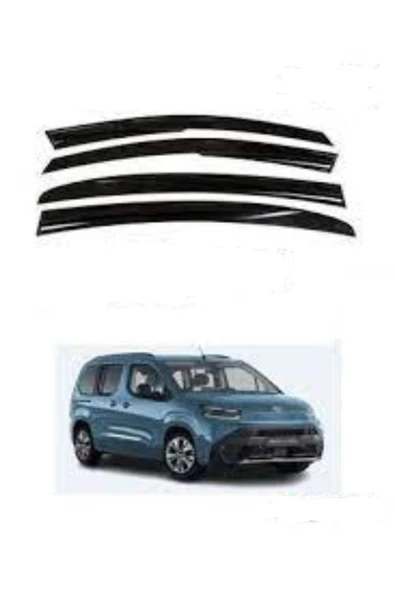 ROAL TUNİNGTOYOTA PROACE CİTY CAM RÜZGARLIĞI 4 PARÇA 2021 VE ÜZERERİ ürün görseli 1