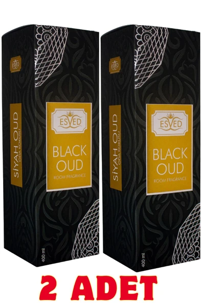 Siyah Oud & Black Oud Oda ve Kumaş Spreyi Seccade Spreyi Oda Kokusu Koku 400 Ml. 2 Adet ürün görseli 1