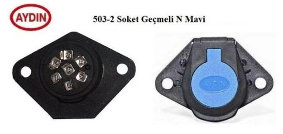 ELEKTRIK SOKET GECMELI N MAVI ürün görseli 1