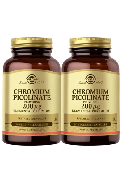Solgar Chromium Picolinate 90 Adet 2 Adet - Resim 2