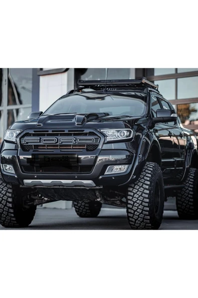 ROAL TUNİNGFord Ranger (2012-2021) Kaput Scoop Kaplama Kabartma Seti - Büyük Boy ürün görseli 1