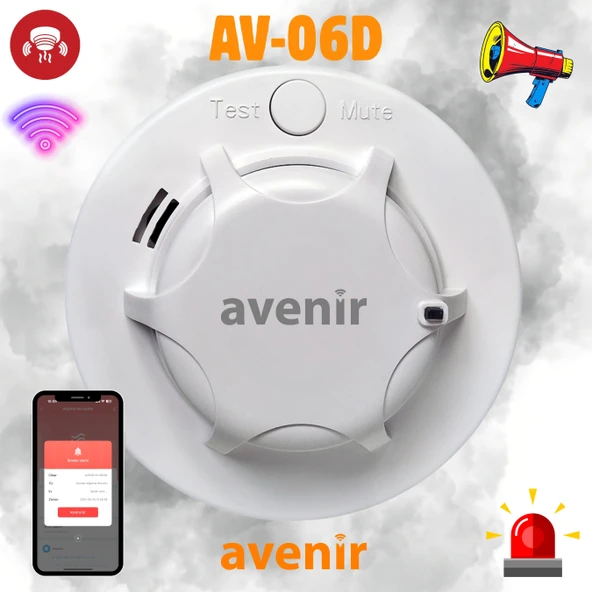 AV-06D DUMAN DEDEKTÖRÜ ürün görseli 1