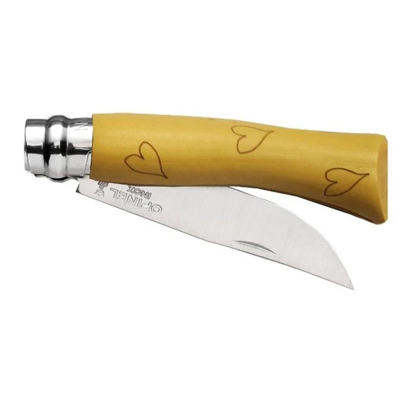 Opinel Inox Şimşir No.7 İşlemeli Çakı - Resim 2