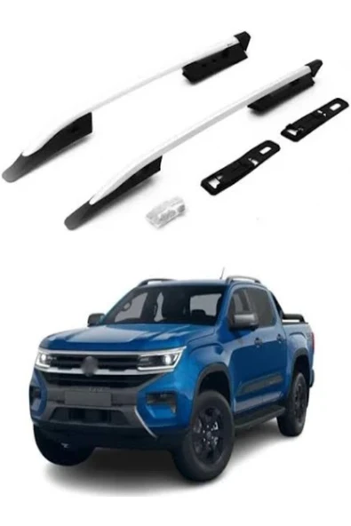 ROAL TUNİNG2024+MODEL ÜZERİ UYUMLU AMAROK FALCON TAVAN ÇITASI GRİ ürün görseli 1