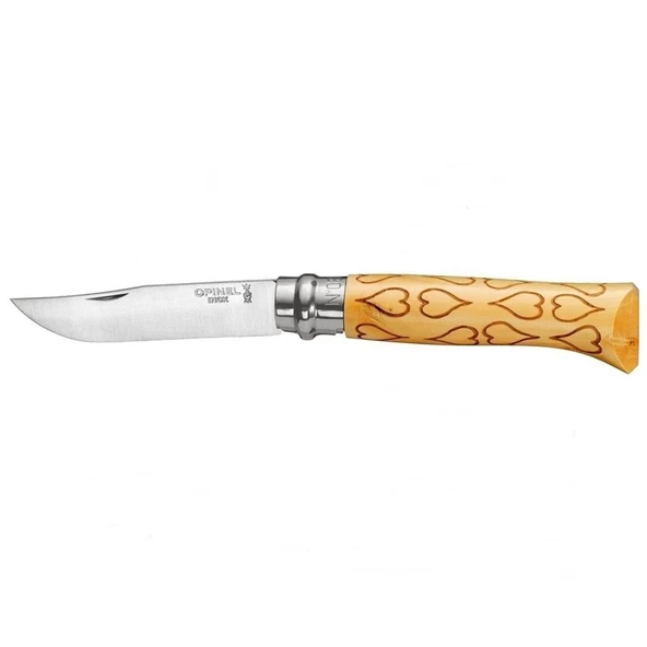 Opinel Inox Şimşir No.6 İşlemeli Çakı ürün görseli 1