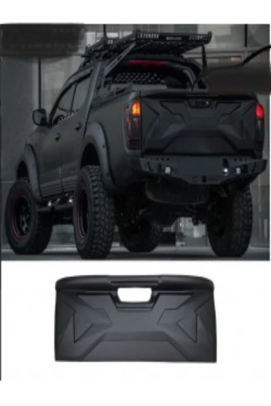 ROAL TUNİNGNİSSAN NAVARA NP 300 ARKA BAGAJ KAPAK KAPLAMA KABARTMA 2014-2020 UYUMLU ürün görseli 1