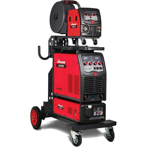 Zenweld Ultimate 505 Mts Mıg Mag Kaynak Makinesi Su Soğutmalı Arabalı ürün görseli 1