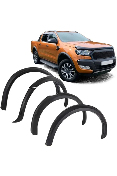 ROAL TUNİNGFord Ranger 2019-2022 Slim Dodik Park (Sensörlü) Çamurluk Dodik Seti ürün görseli 1