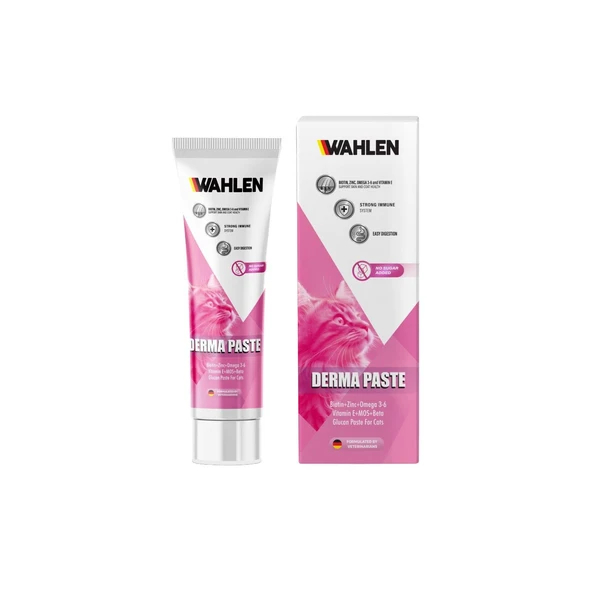Wahlen Derma Paste 100 ml Kediler İçin Tüy Yapısını Destekleyen Malt Macunu ürün görseli 1
