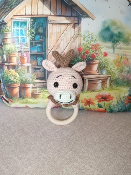 Amigurumi Geyik Çıngırak ürün görseli 1