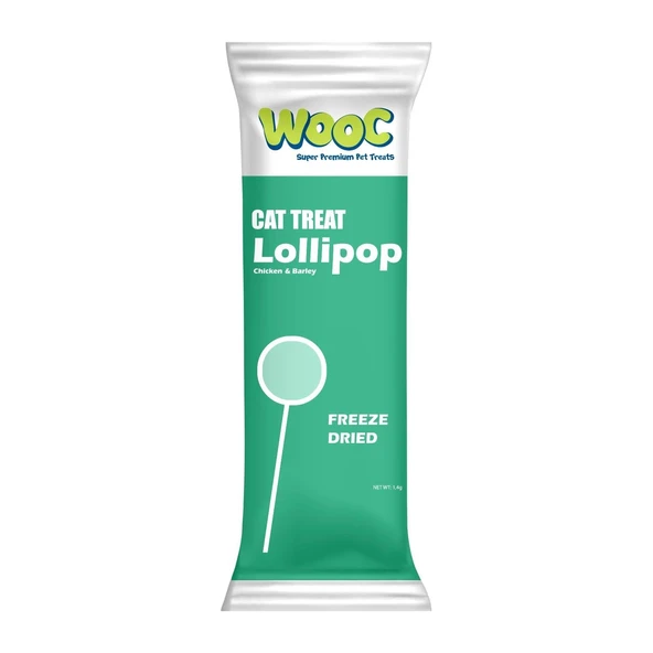 Wooc Tavuk ve Arpalı Kedi Lolipop ürün görseli 1