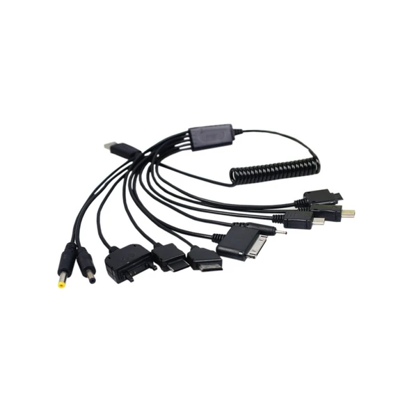 OEM Çoklu USB Şarj Kablosu Universal Bağlantı Tipi ile Eski Nesil Cihazlar İçin Uyumlu ürün görseli 1