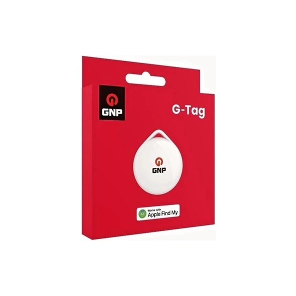 GNP Genpa G-tag Beyaz Akıllı Takip Cihazı Apple Lisanslı ürün görseli 1