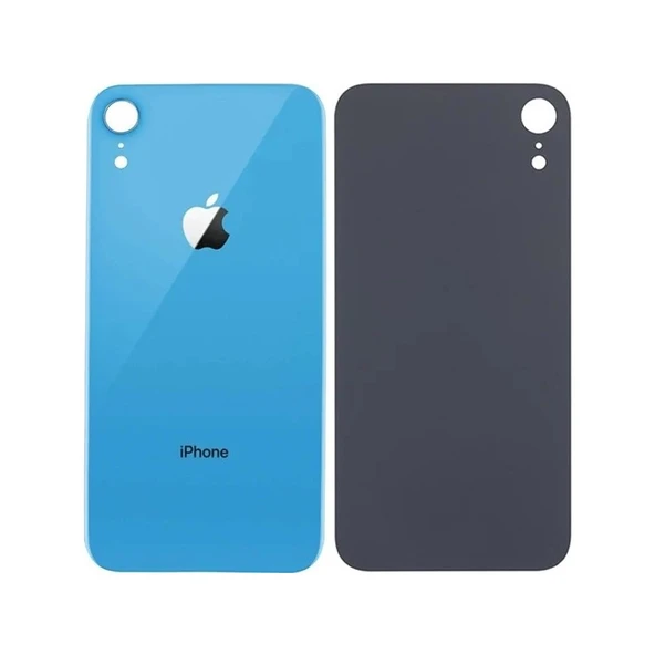 Apple iPhone Xr Servis Batarya Kapağı (Mavi) ürün görseli 1