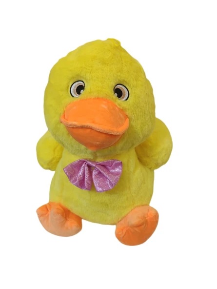 Papyonlu Ördek Peluş 35 Cm (Sarı) ürün görseli 1