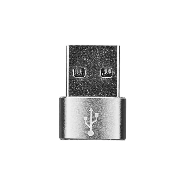 S-Link SL-TA28M Siyah Type C F To USB M Metal Gövdeli Otg Çevirici ürün görseli 1