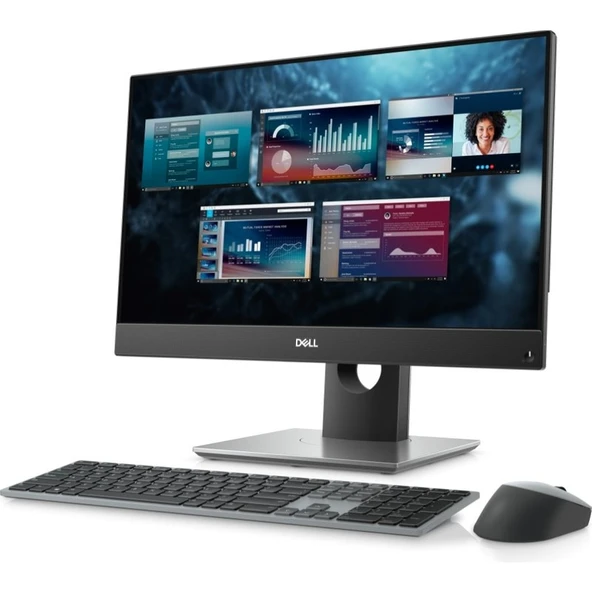 Dell Optiplex 7490 Intel Core i5 10500 8GB 128GB SSD 1TB HDD Ubuntu 23.8" FHD All In One Bilgisayar ürün görseli 1