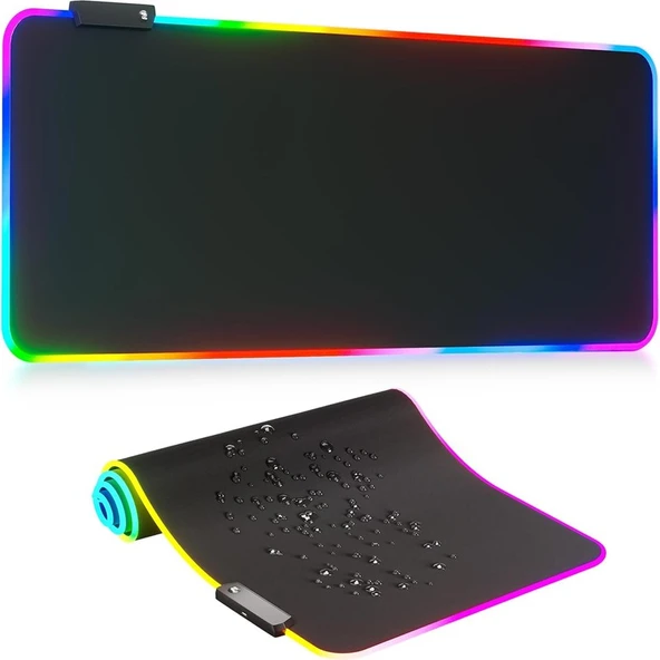 OEM Xl Rgb Gaming Mouse Pad 14 Modlu 300X800X4MM ürün görseli 1