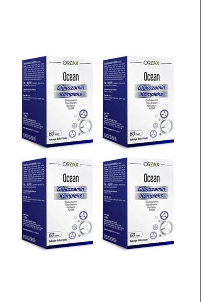 Glukozamin Komplex 60 Tablet 4 Adet