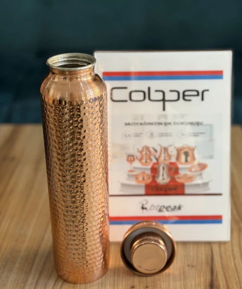 Cobper Premium Collection Coby Bakır Matara - Resim 3
