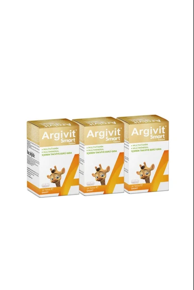 Argivit Smart 30 Tablet 3 Adet ürün görseli 1