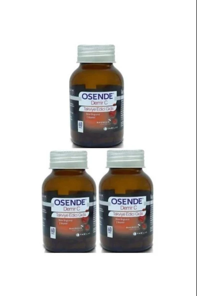 Osende Demir C 60 Kapsül 3 Adet ürün görseli 1