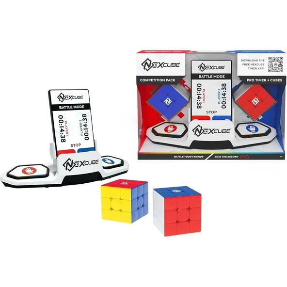 Nexcube 3x3 Eğlenceli Yarışma Seti 3x3 Battle Pack - Resim 2