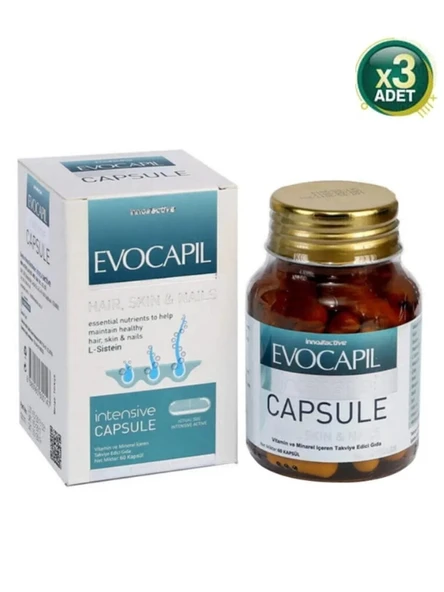 Evocapil Intensive 60 Kapsül 3 Adet ürün görseli 1