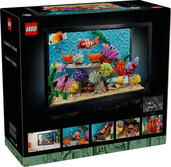 LEGO 10366 Icons Tropikal Akvaryum ürün görseli 1