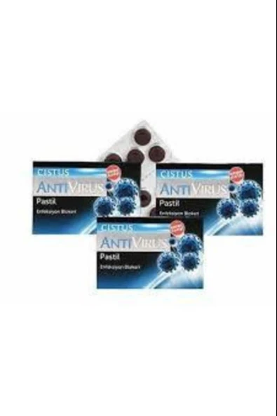 Cistus Antivirus Pastil 10 Adet 3 Adet ürün görseli 1