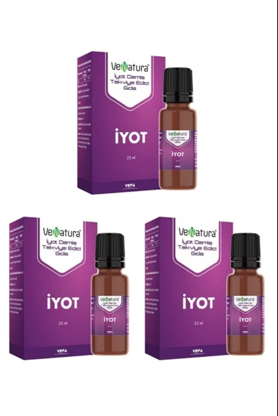 Venatura İyot Damla 25 ml 3 Adet ürün görseli 1