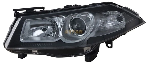 FAR RENAULT MEGANE II (2005-2011) MOTORLU SİYAH ÇERÇEVELİ SOL ürün görseli 1