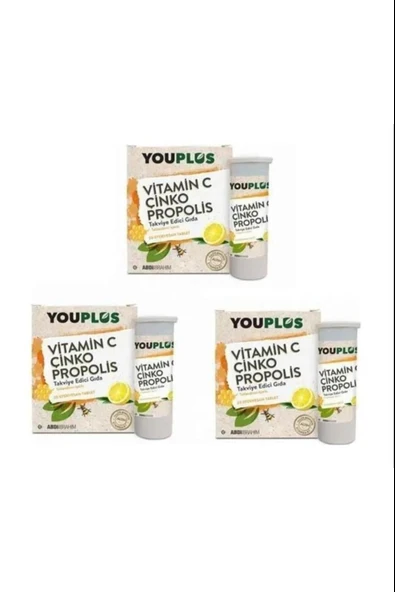 Youplus 20 Efervesan Tablet 3 Adet ürün görseli 1
