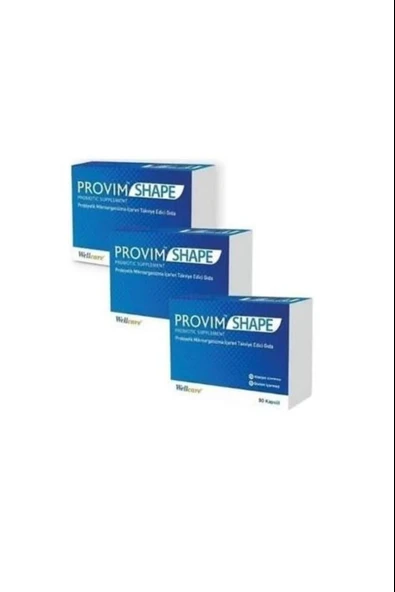 Wellcare Provim Shape 30 Kapsül 3 Adet ürün görseli 1