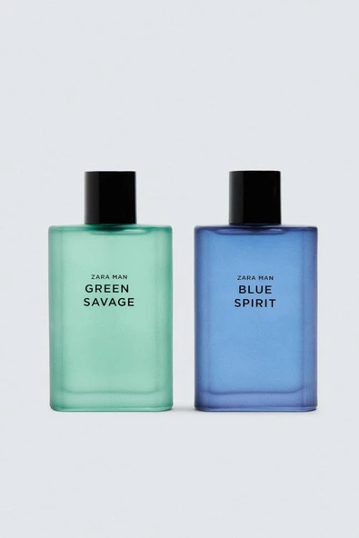 ZARA GREEN SAVAGE + BLUE SPIRIT EDT 2 X 90 ML (3,4 FL. OZ)  1.090,00 TL ürün görseli 1